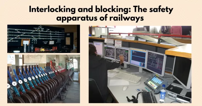 Interlocking and blocking: the safety apparatus of railways – what it is, its history and types of interlocking