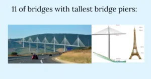 11 of bridges with world’s tallest bridge piers